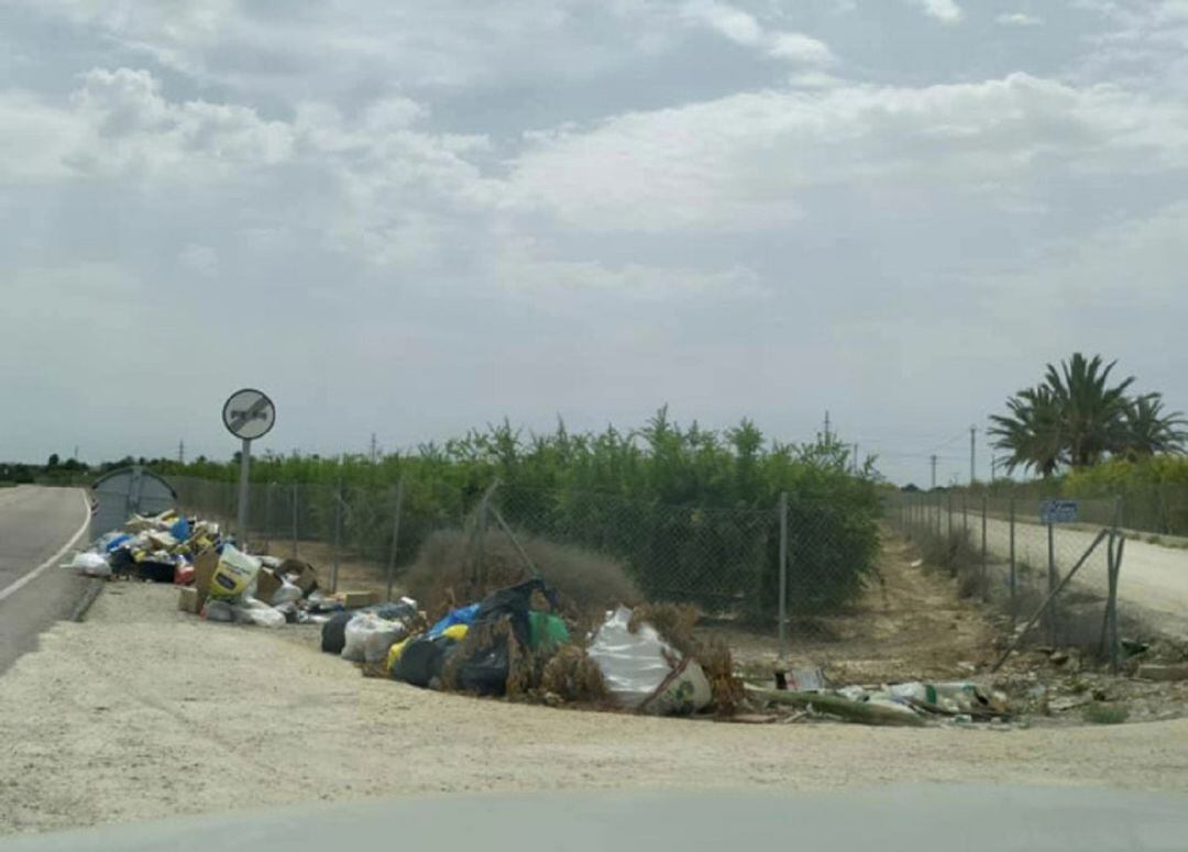 Basura en las pedanías