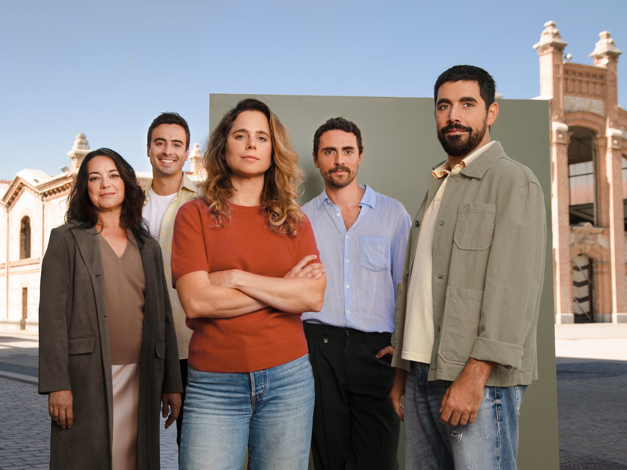 Juan Paños, Leticia Etala, Javier Ballesteros, Carmen Angulo y Pablo Montes