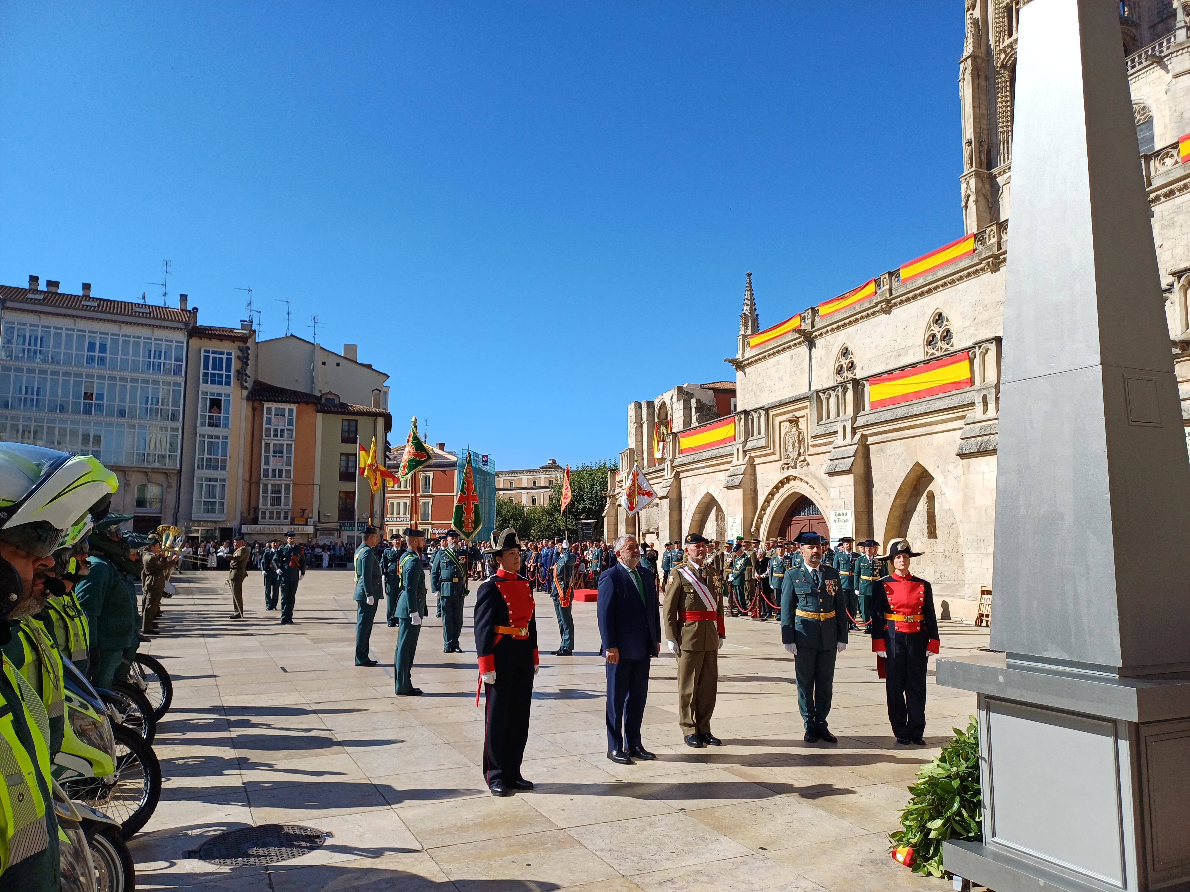 La Guardia Civil celebra en Burgos la festividad de su Patrona, la Virgen del Pilar