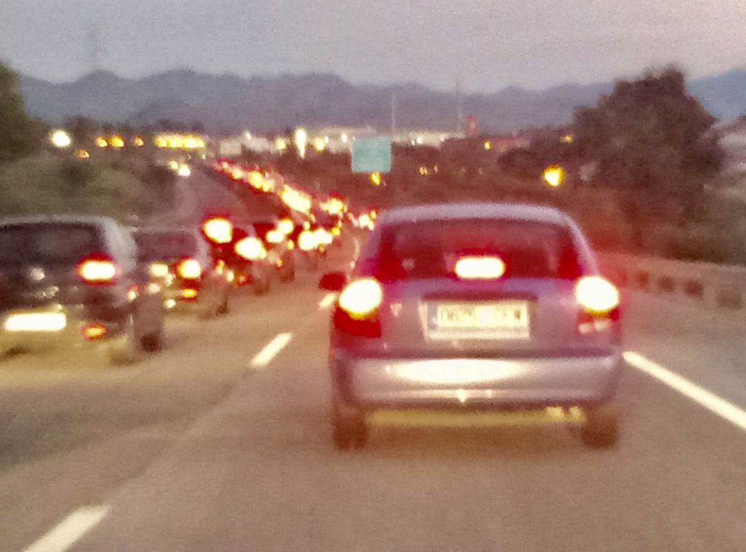 Los accesos al Parque Tecnológico durante la mañana de este martes