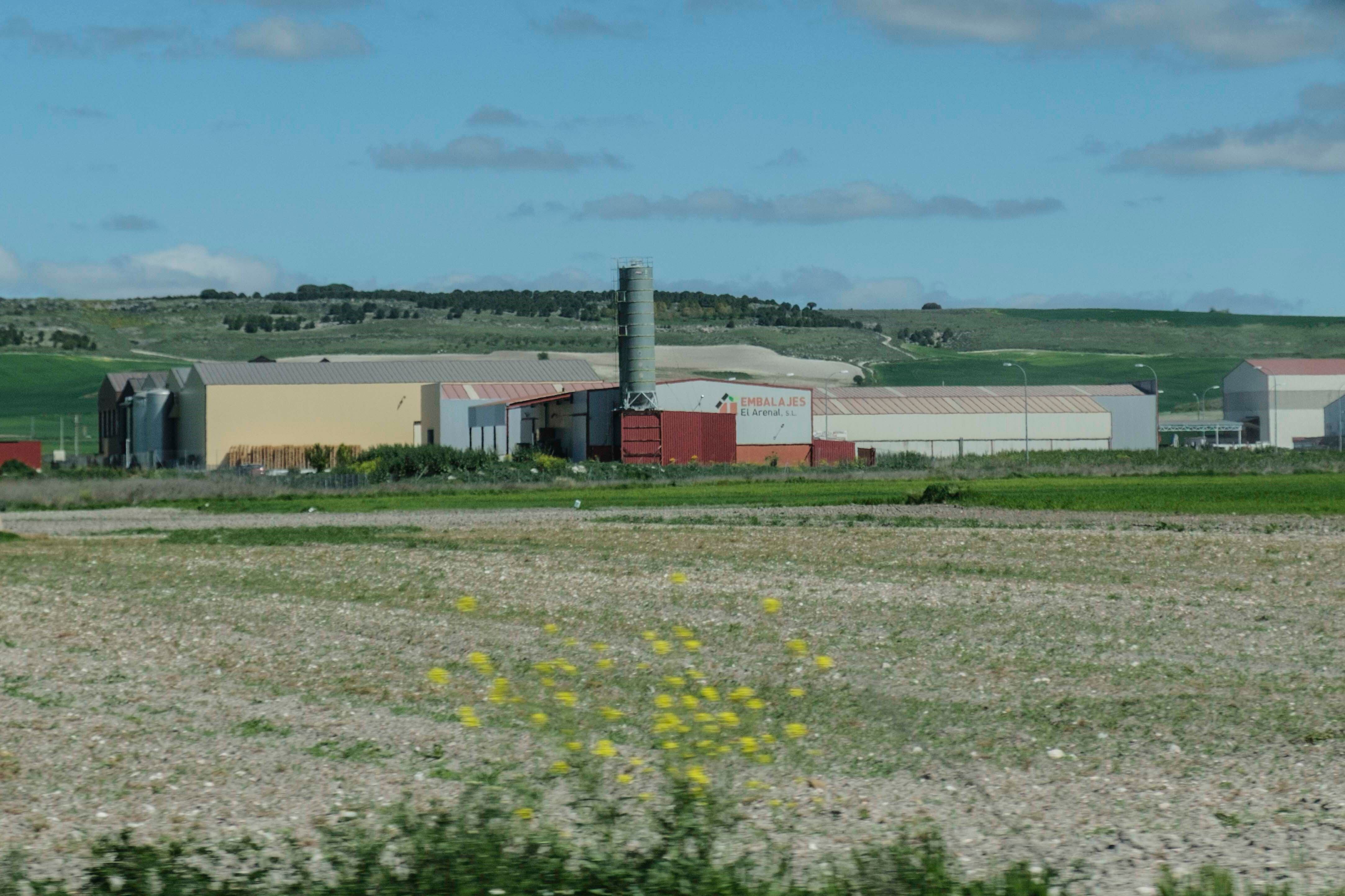 Imágenes del Polígono Industrial de Vallelado