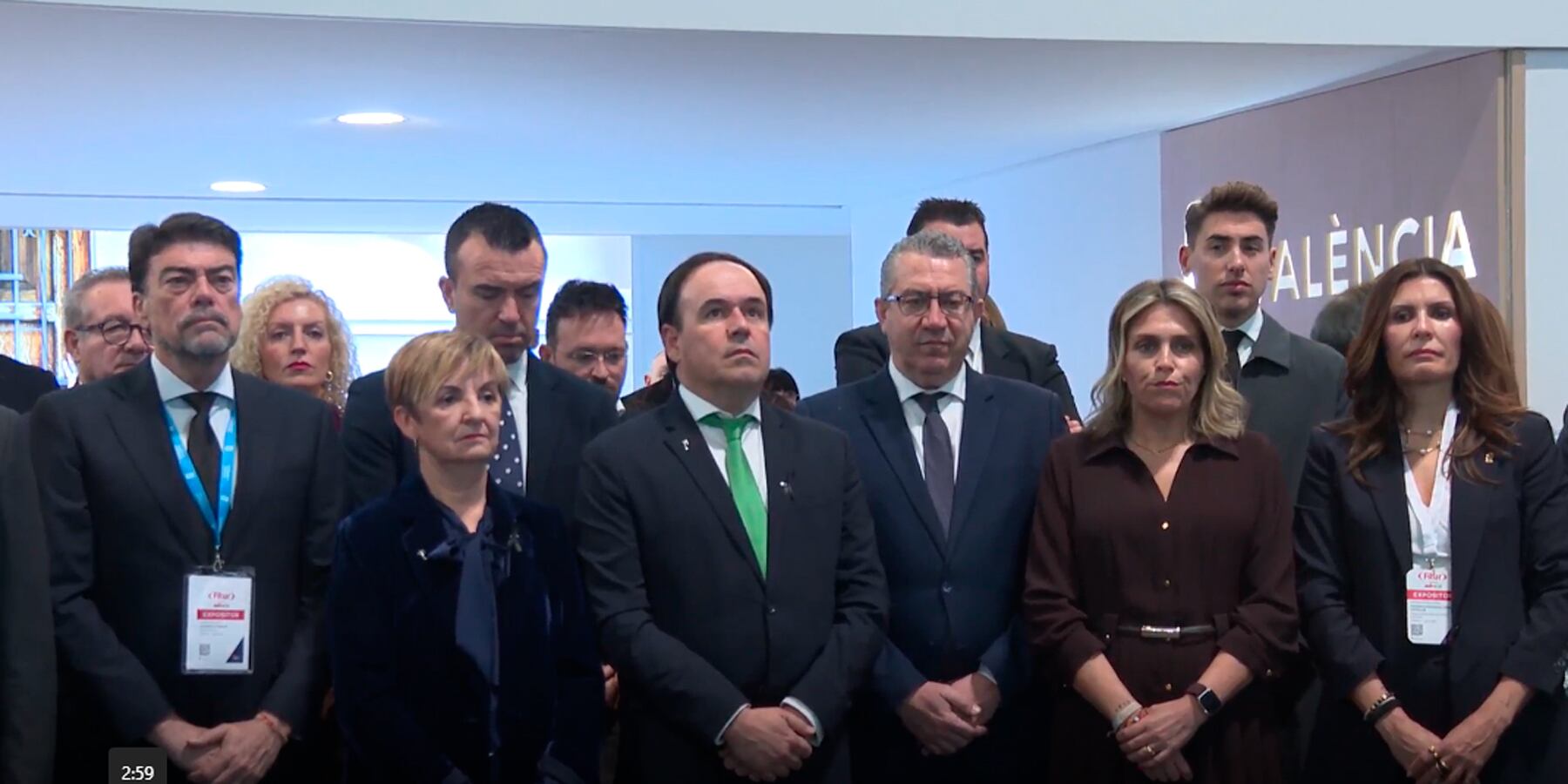 Se ha guardado un minuto de silencio por la tragedia ferroviaria de Ademuz