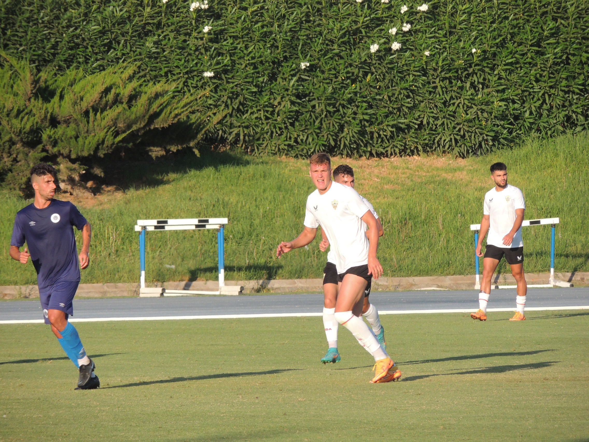 Milovanovic en acción.