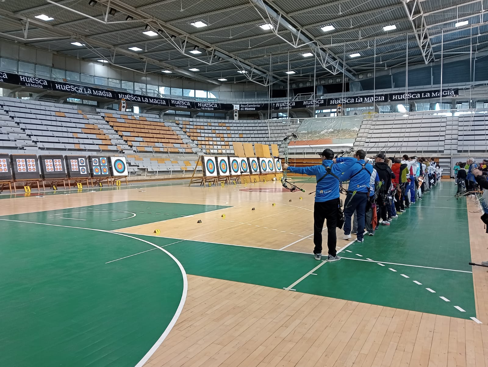 El Trofeo San Vicente de tiro con arco tuvo lugar en el Palacio de los Deportes