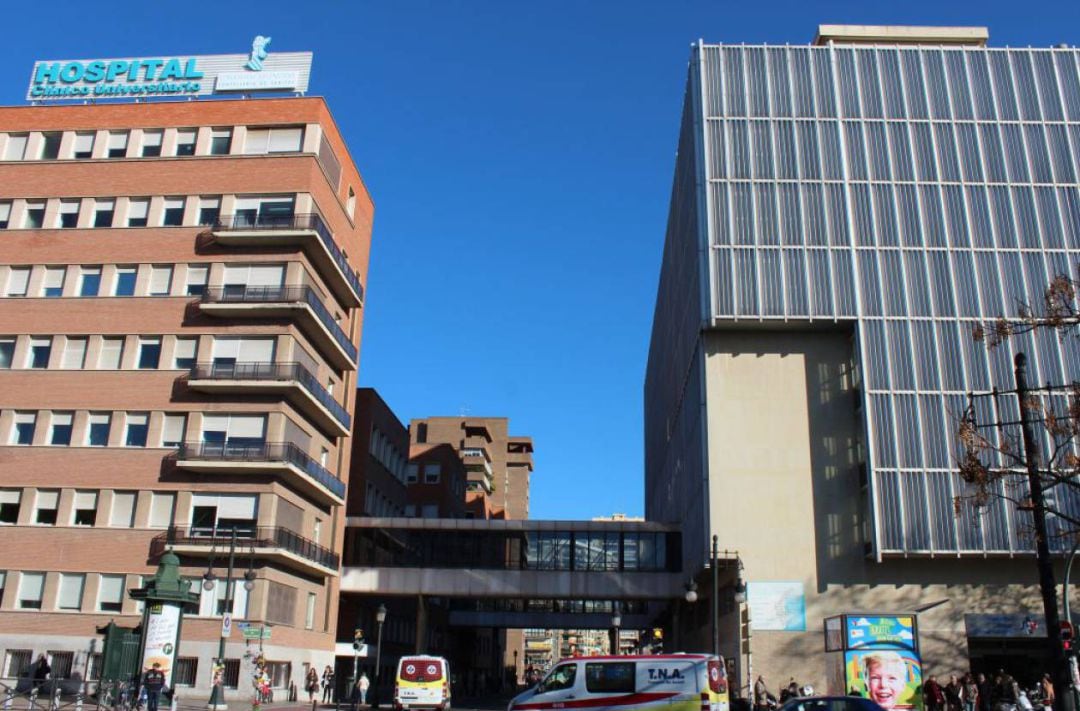 El hospital Clínico Universitario de València