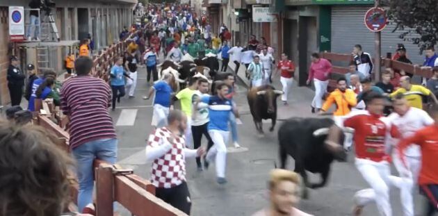 Encierro taurino en Guadalajara