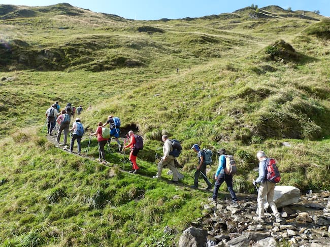 Encuentro del CMAB con el CAF Tarbes, en Luchón. Foto: Pedro Solana.