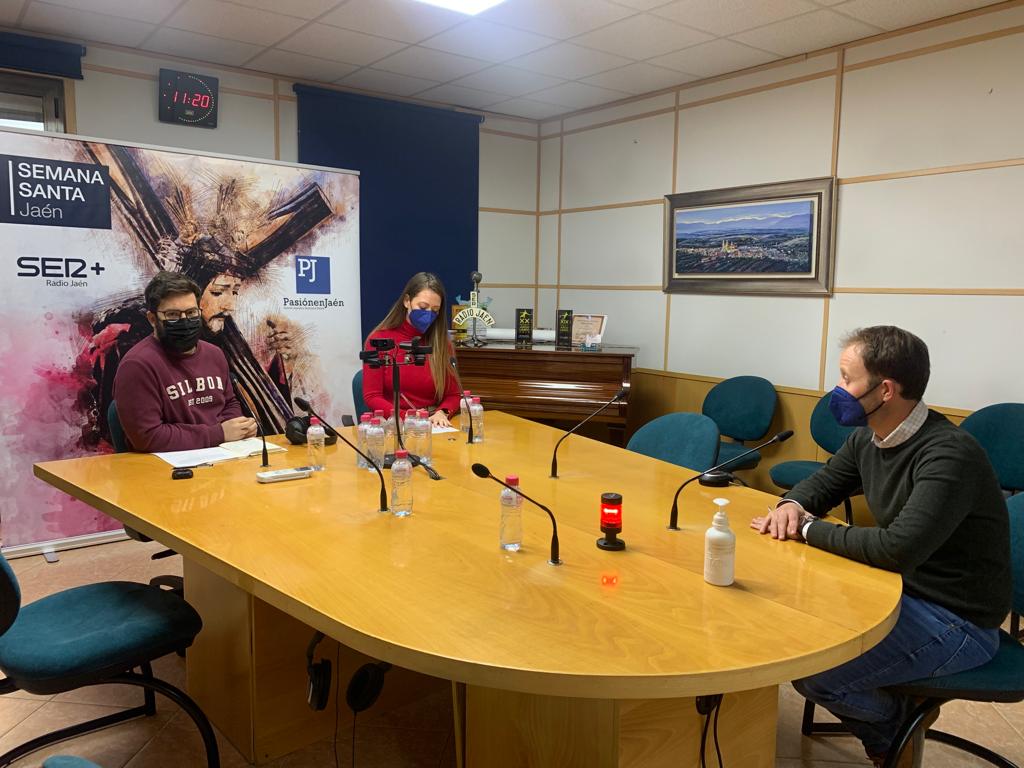 Erik Domínguez, presidente del PP de Jaén, durante la entrevista en Radio Jaén.