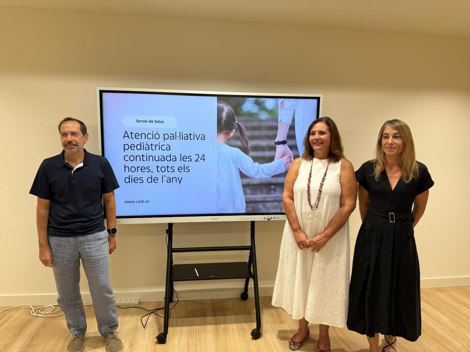 Presentación del nuevo plan de atención paliativa pediátrica continuada las 24 horas, todos los días del año en IB Salut