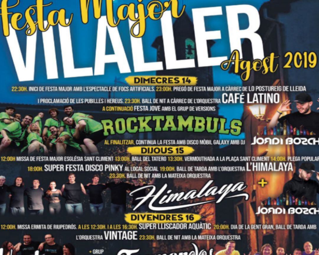 Una Festa Major plena d'actes.