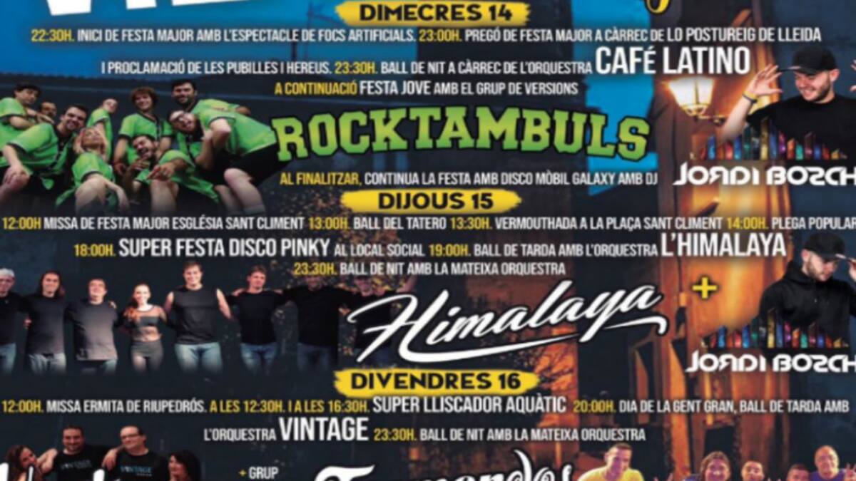 Festes Majors a Lleida amb protecció contra les agressions sexistes