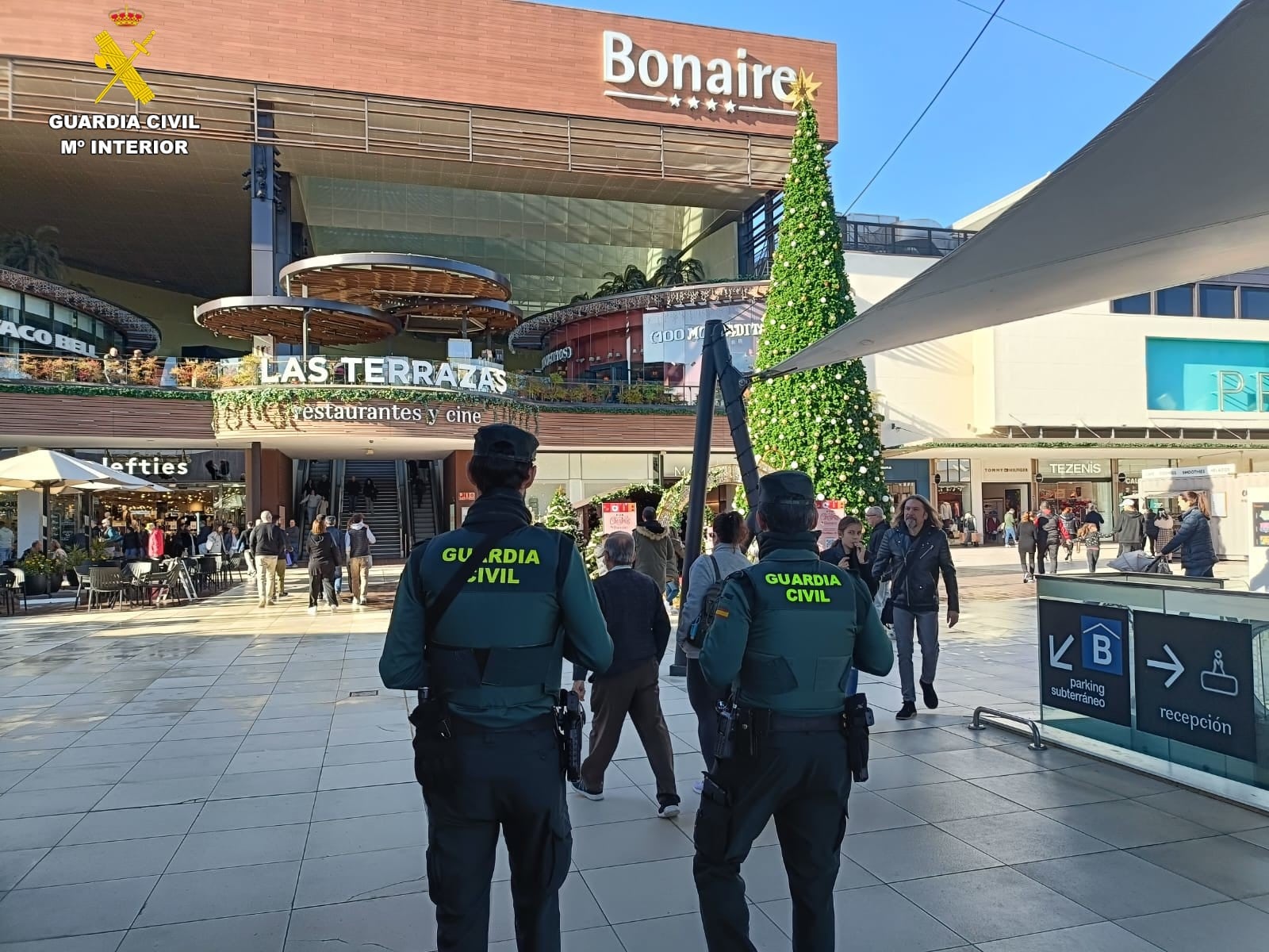 La Guardia Civil de València lanza una campaña para reforzar la seguridad en las compras navideñas