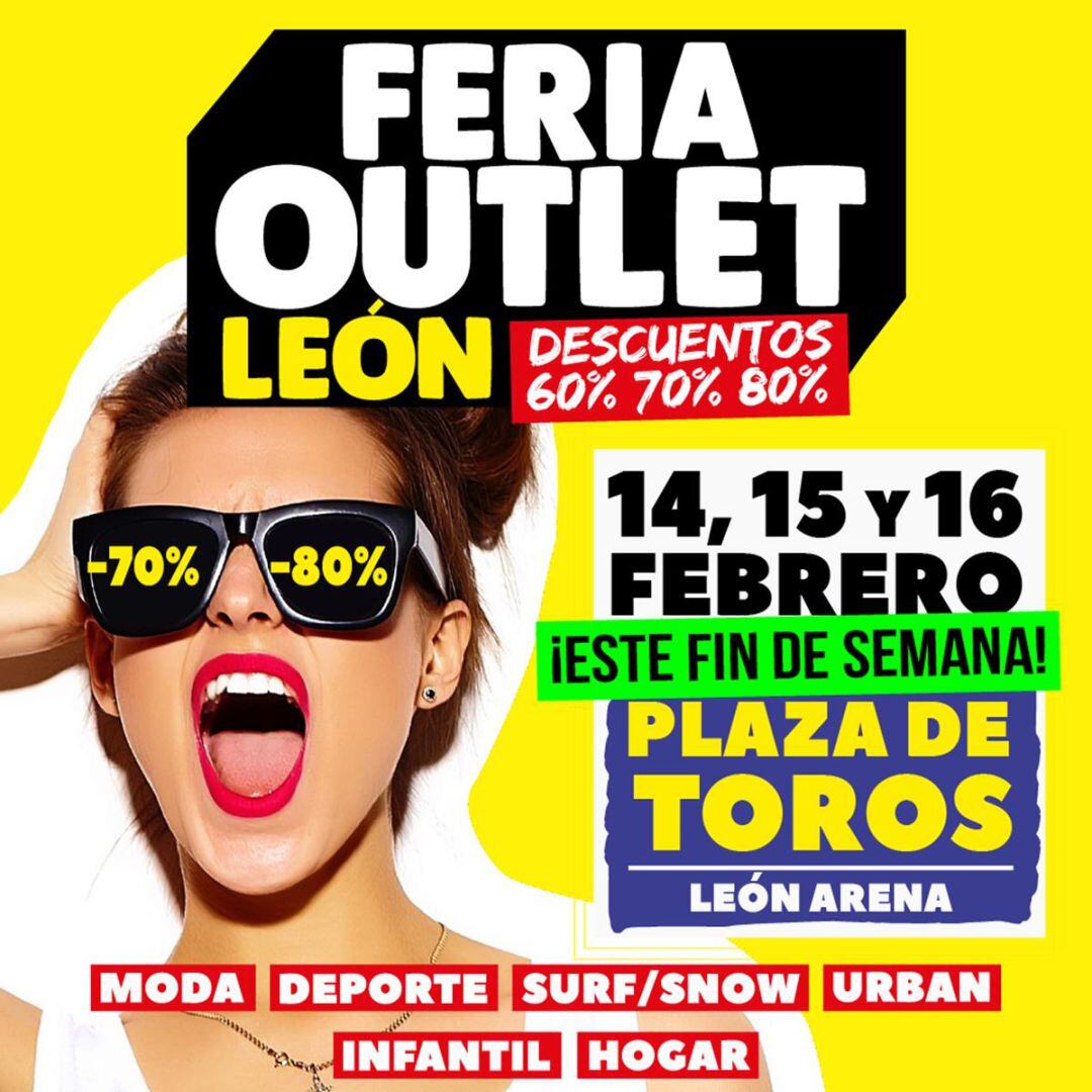 El León Arena acogerá la primera edición de la Feria Oulet en León