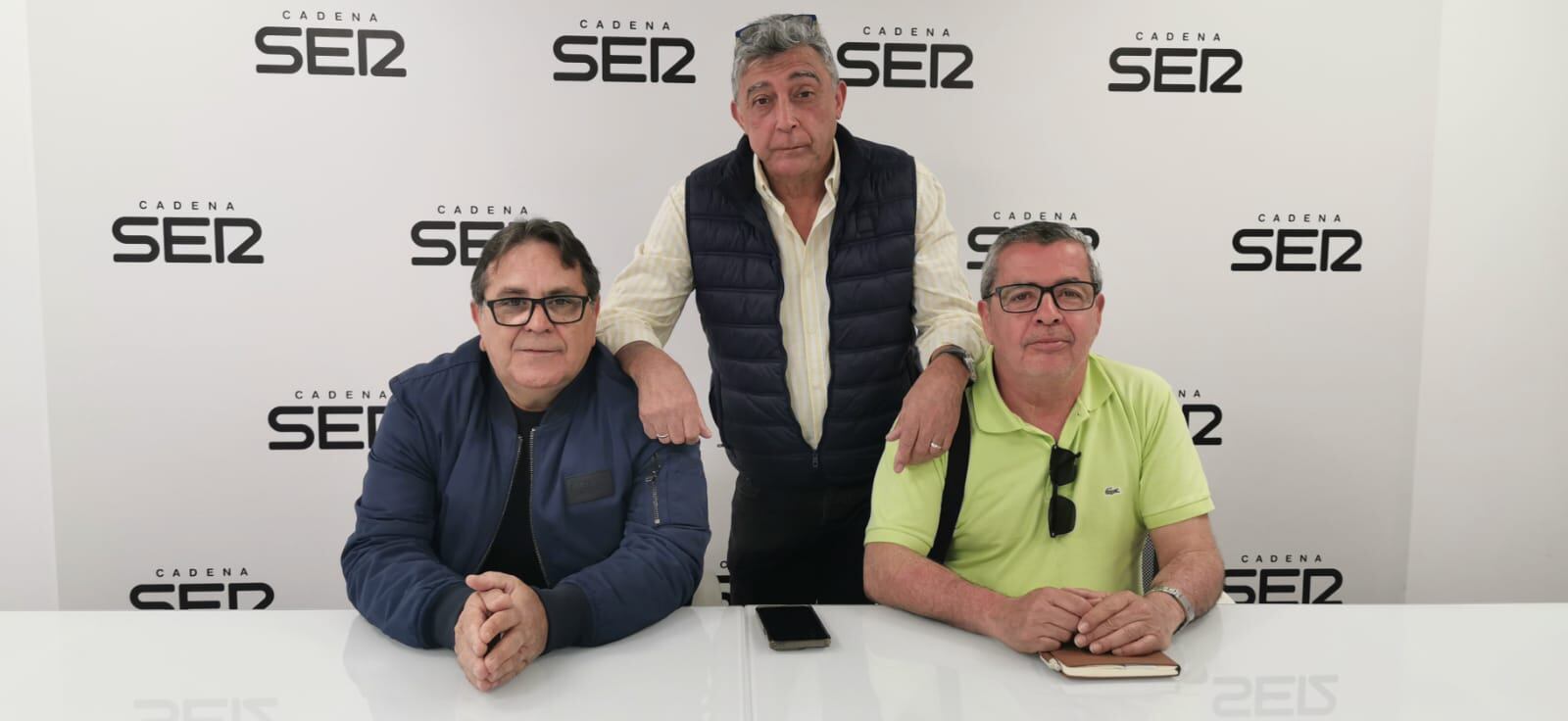 Miembros del comité de empresa de la UTE Netial en Radio Alicante