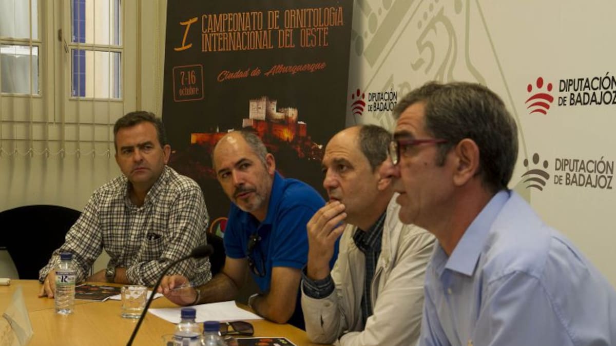 Alburquerque acoge el I Campeonato de Ornitología Internacional del Oeste