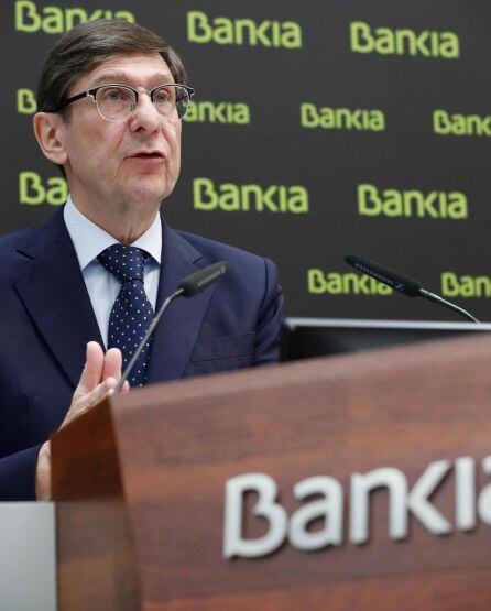 José Ignacio Goirigolzarri, presidente de Bankia