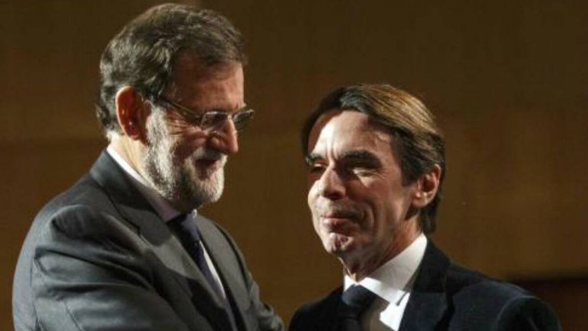 Aznar se hace de Ciudadanos porque el PP está lleno de ladrones