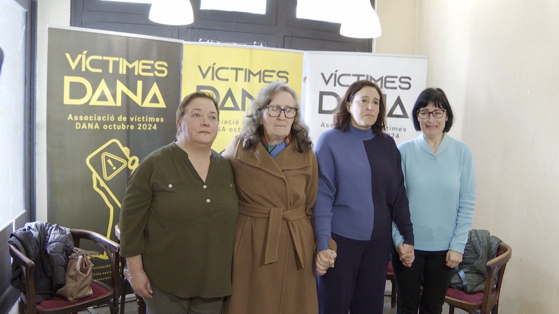 ace la asociación Víctimes Dana para exigir responsabilidades a la Generalitat por "los 227 asesinados por su inacción"