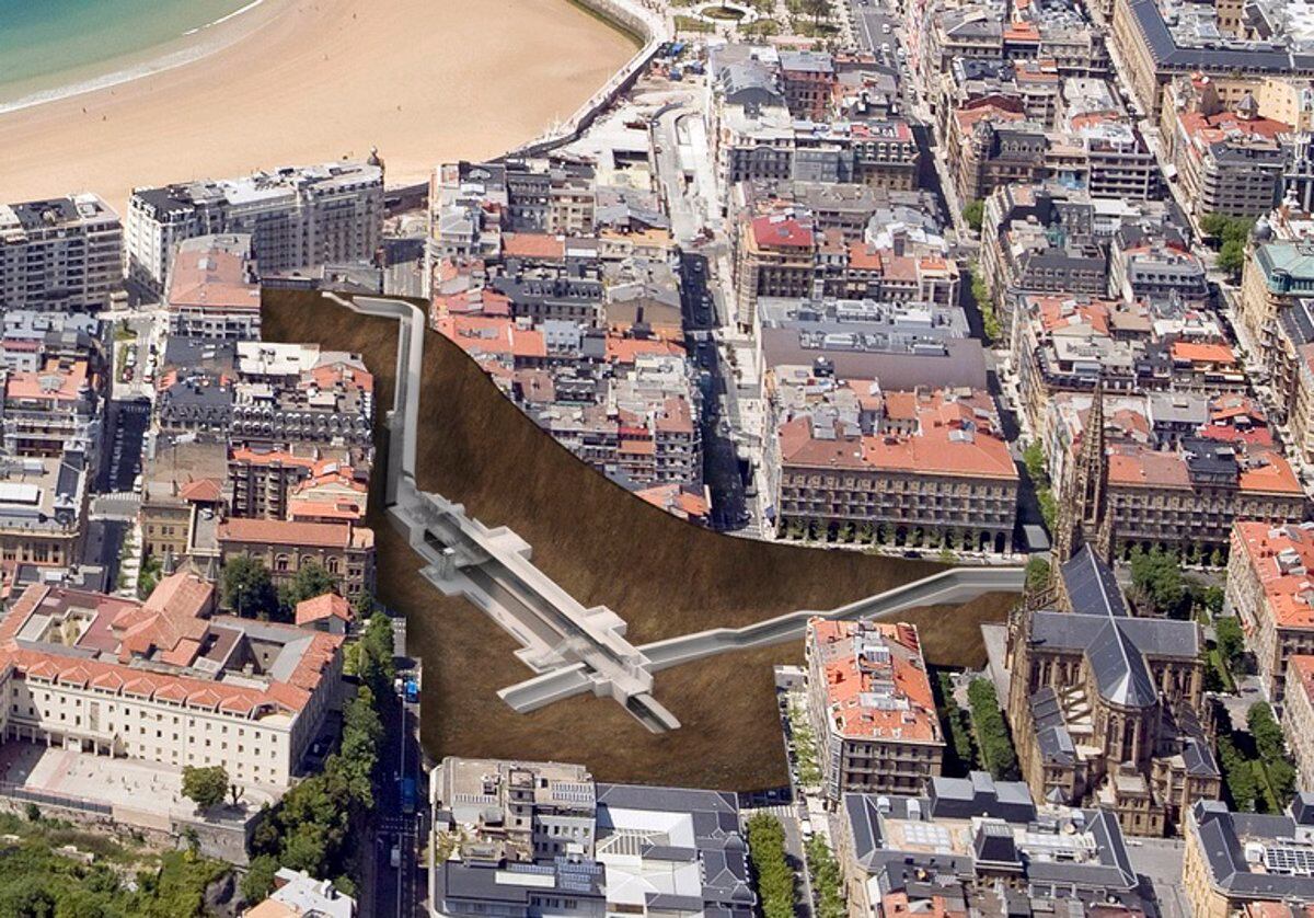 Obras del Topo en San Sebastián- IREKIA