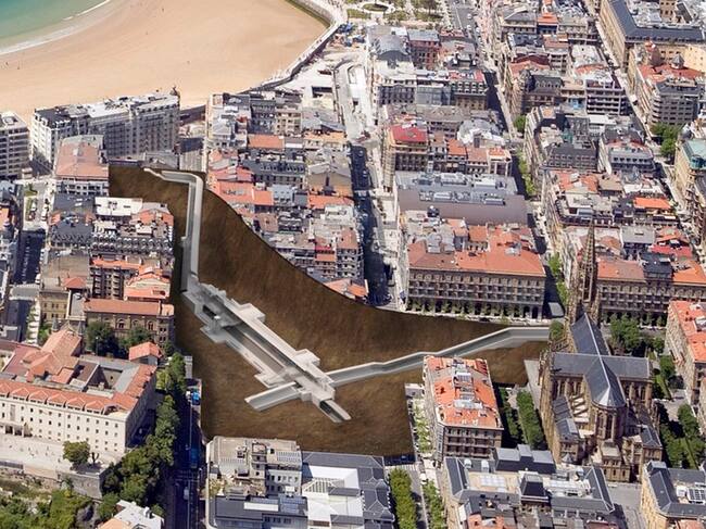 Obras del Topo en San Sebastián- IREKIA