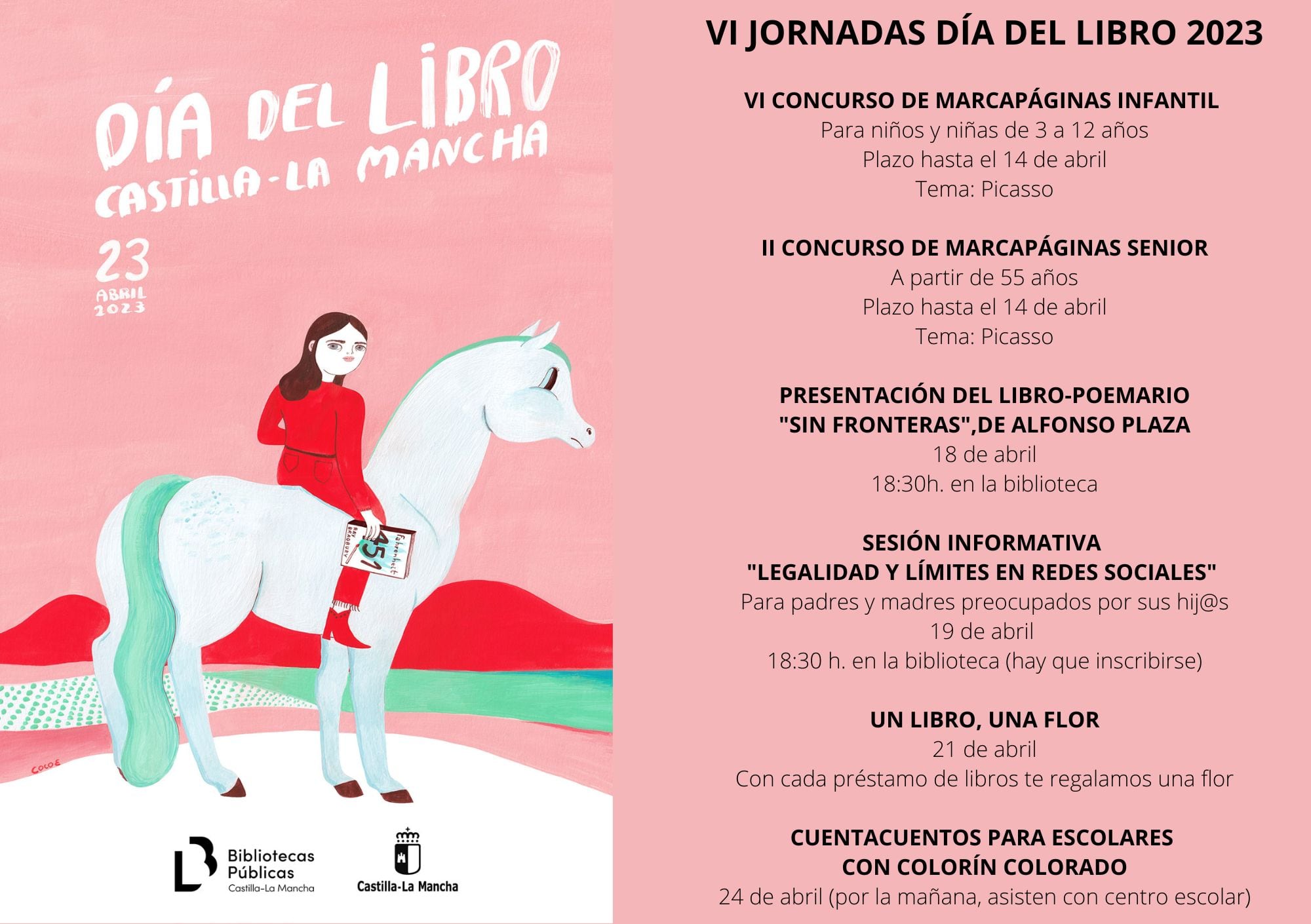 VI Jornadas Día del Libro en Casasimarro