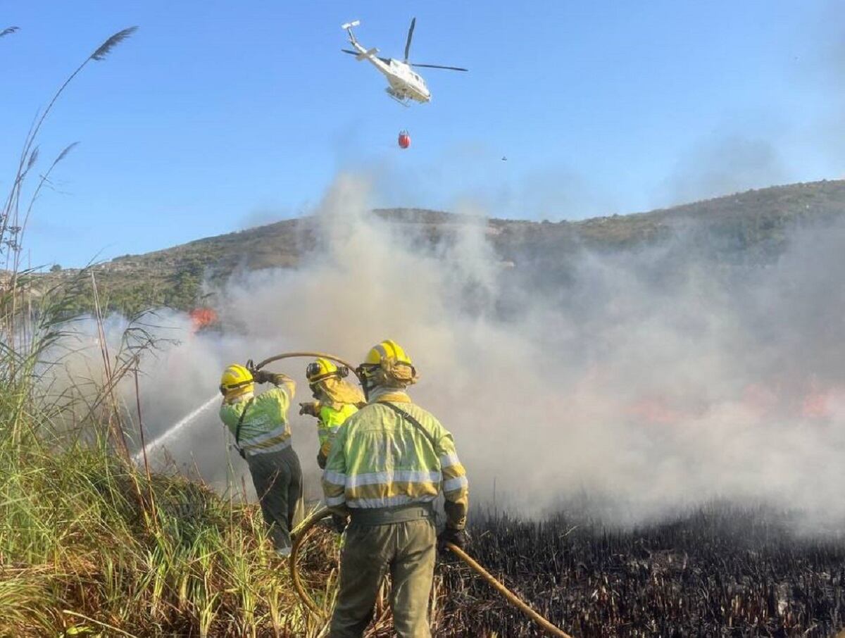 Incendio en Cullera