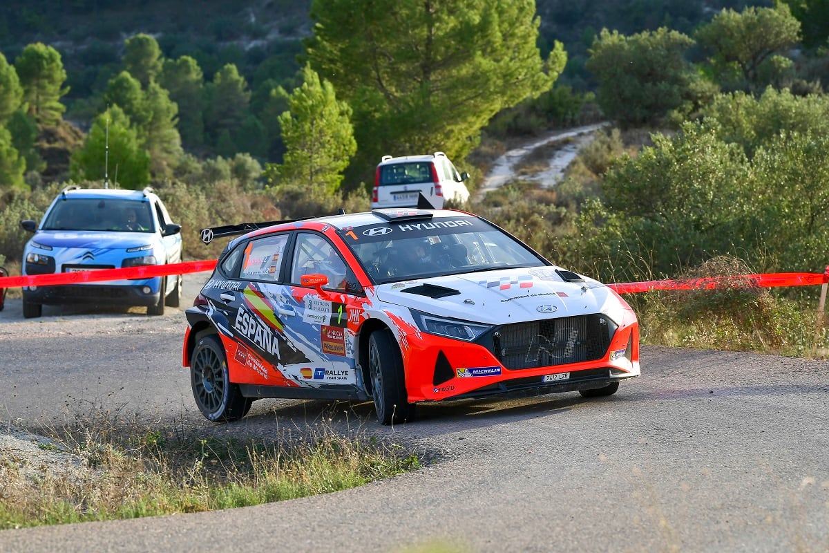 Pepe López, ganador del Rallye La Nucia