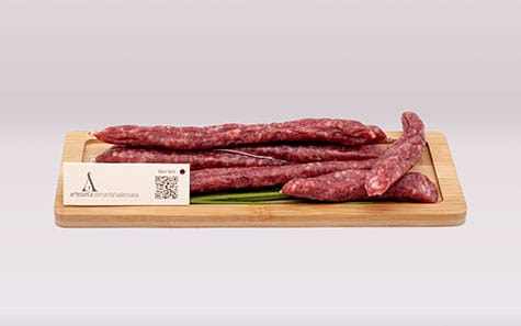 Longaniza de Pascua artesana.