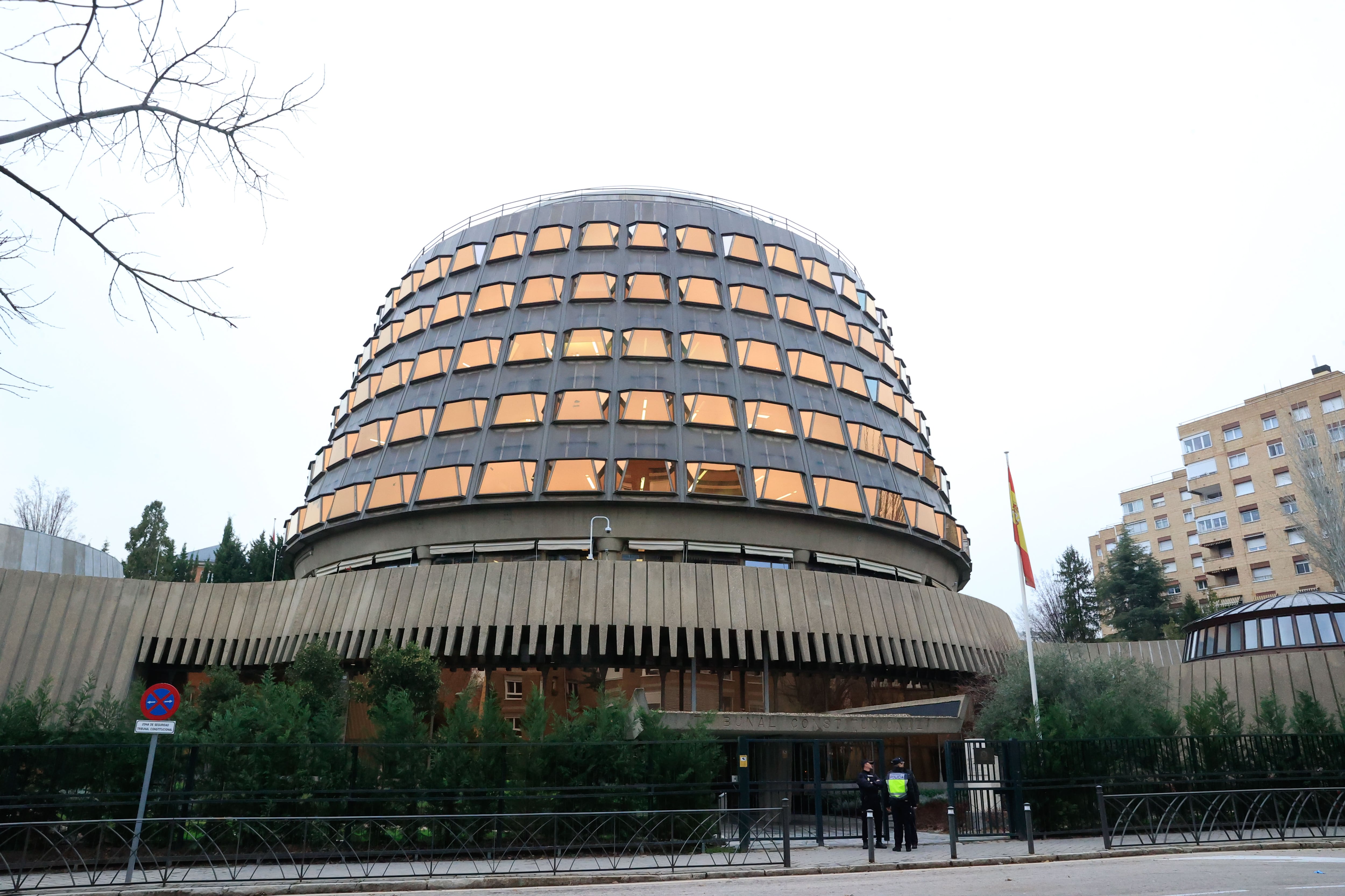 Imagen de archivo de la sede del Tribunal Constitucional