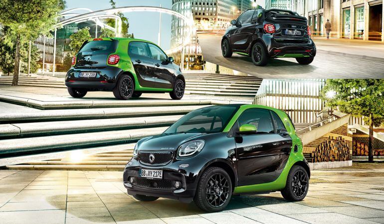 Uno de los modelos Smart Electric Drive que se pueden probar 