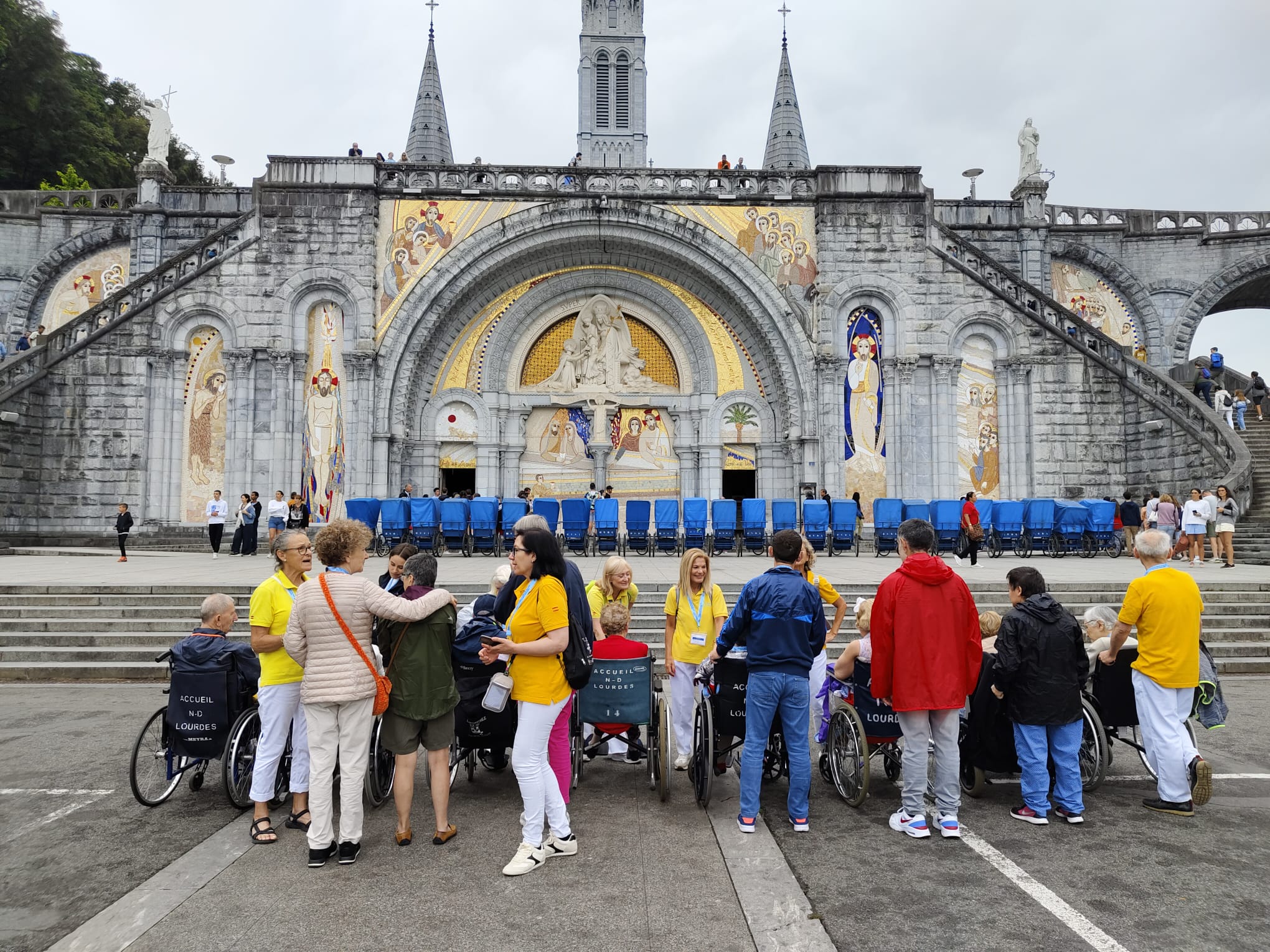 Imagen de la peregrinación