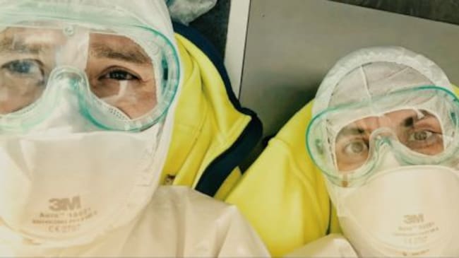 Imagen del videoclip 'Mi parte de respirar'