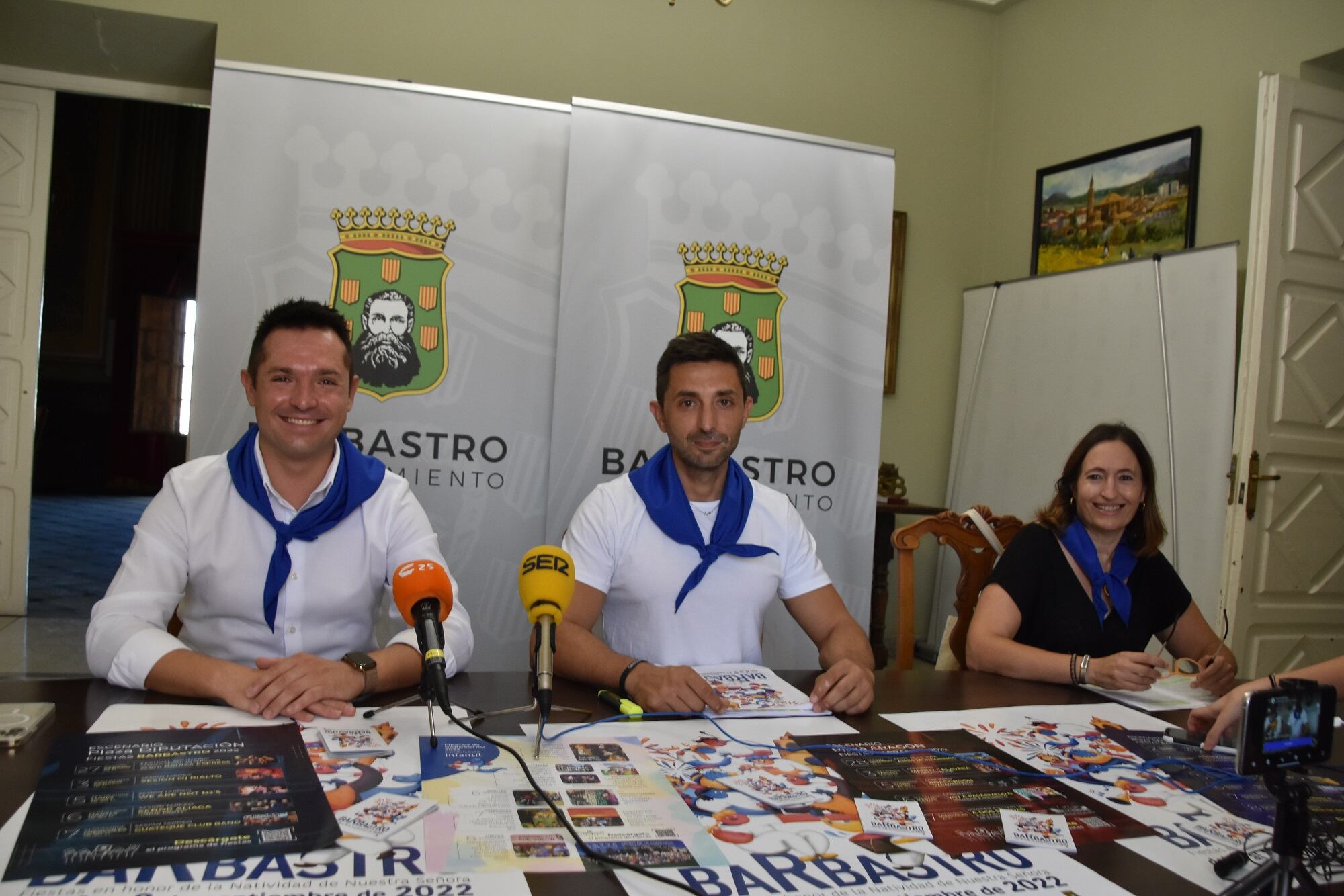 Presentación de las fiestas en honor a la Natividad de Nuestra Señora de Barbastro