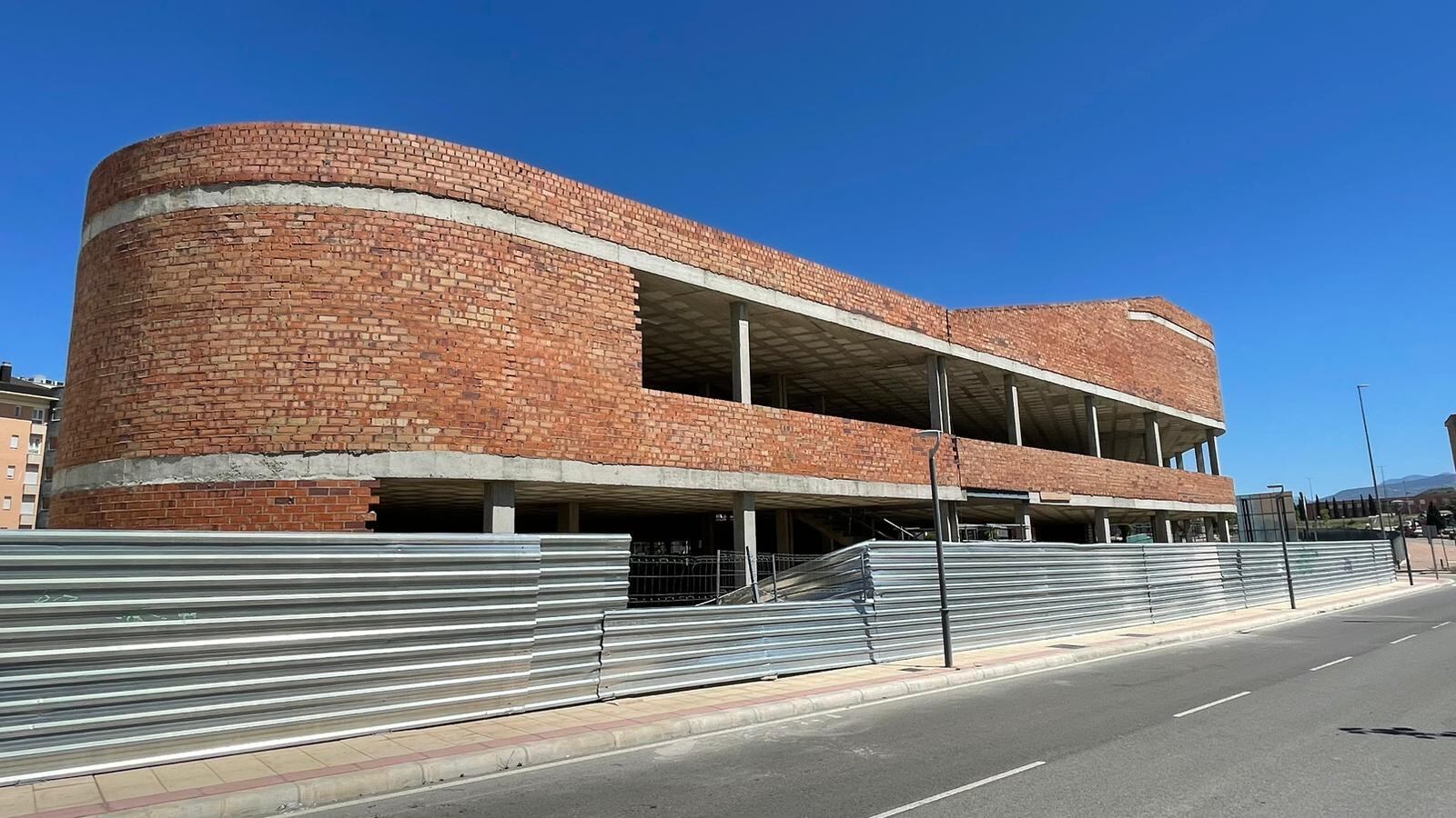 Estado de las obras del Conservatorio de Música.