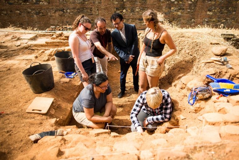 Excavaciones arqueológicas en la zona de El Secano de la Alhambra de Granada