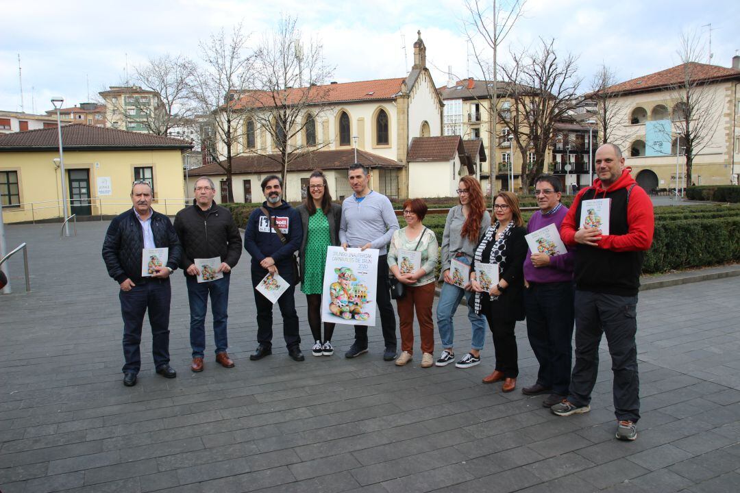Presentación del cartel del Carnaval de Irun 2020