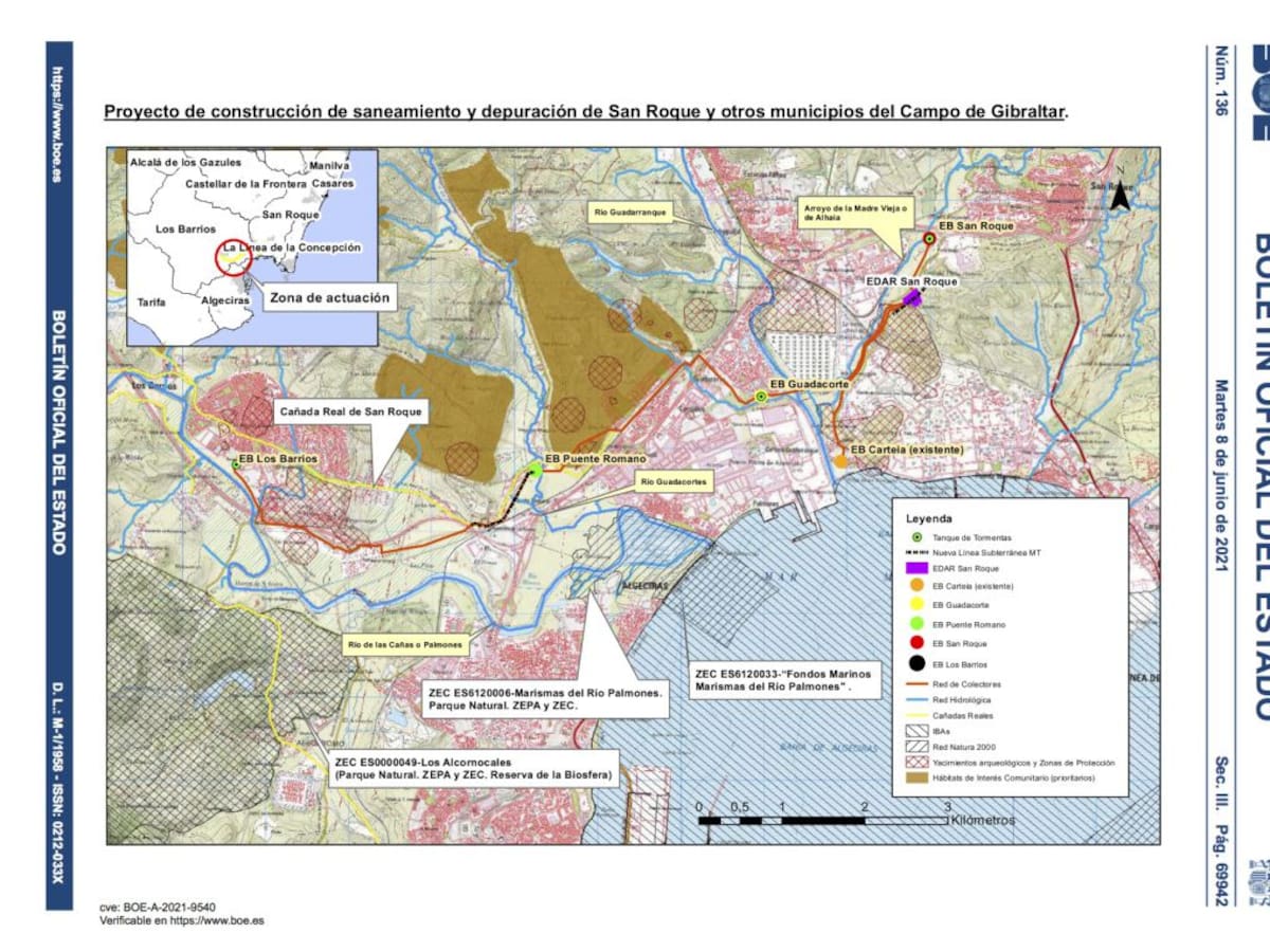 Ruiz Boix aplaude el avance en la construcción de la depuradora de San Roque