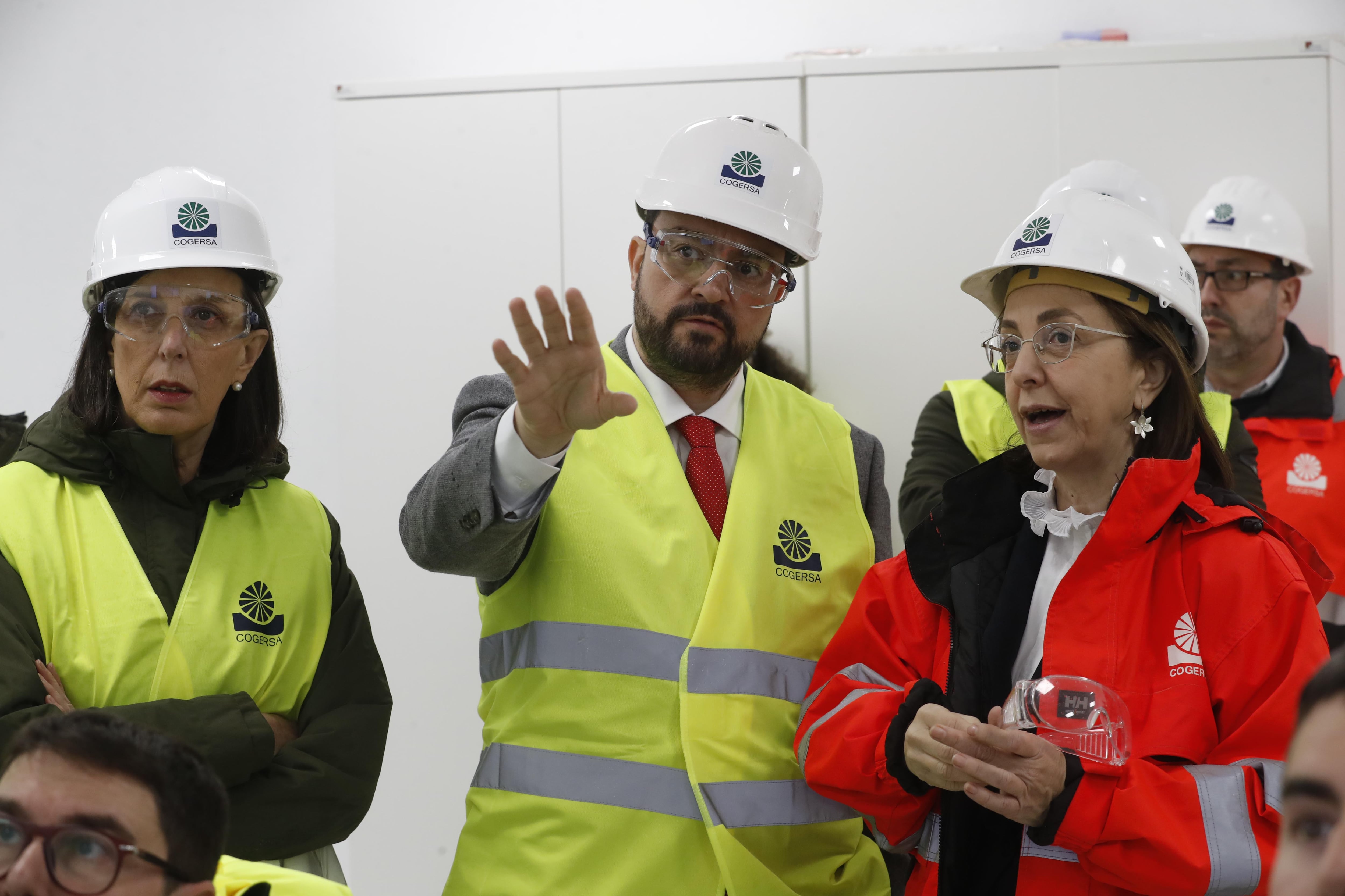 El presidente del Principado durante la visita a las instalaciones recién inauguradas.