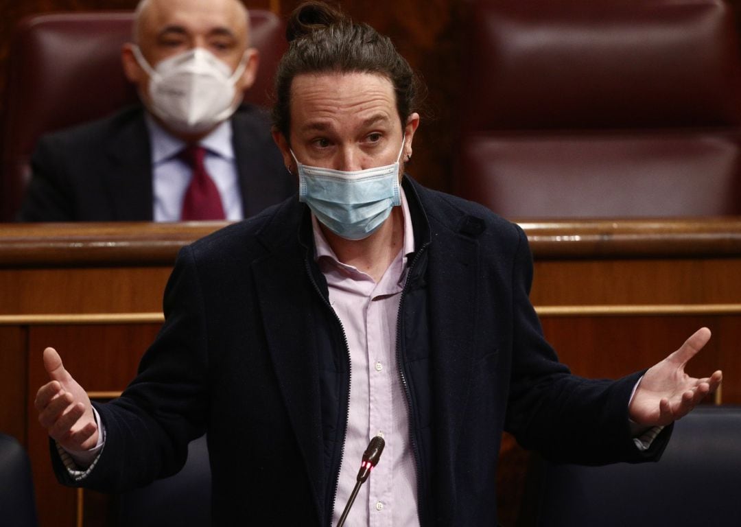 El secretario general de Podemos y vicepresidente segundo del Gobierno, Pablo Iglesias