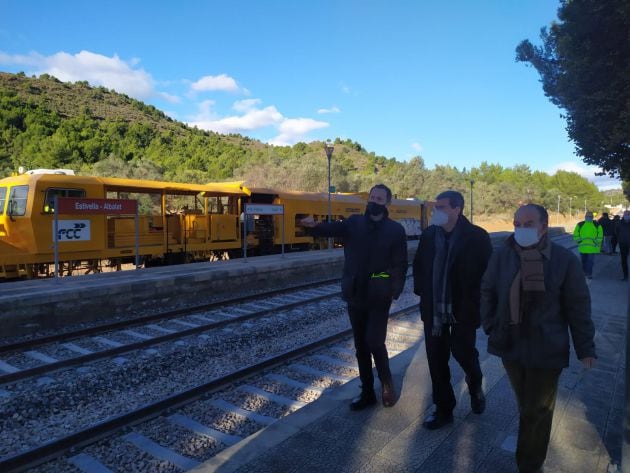 La línea Sagunt-Zaragoza podrá alcanzar los 60 trenes de mercancías semanales cuando abran los siete nuevos apartaderos