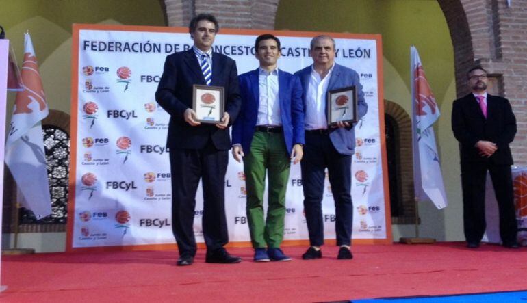 Entrega del premio ayer noche