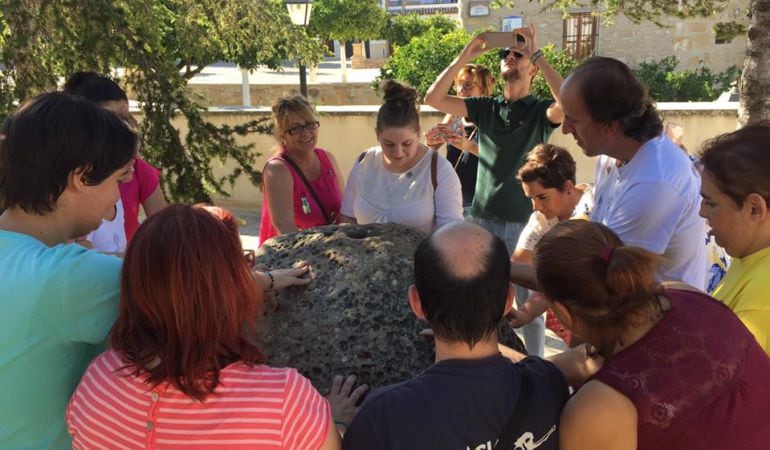 Turistas participan de actividades en Arjona