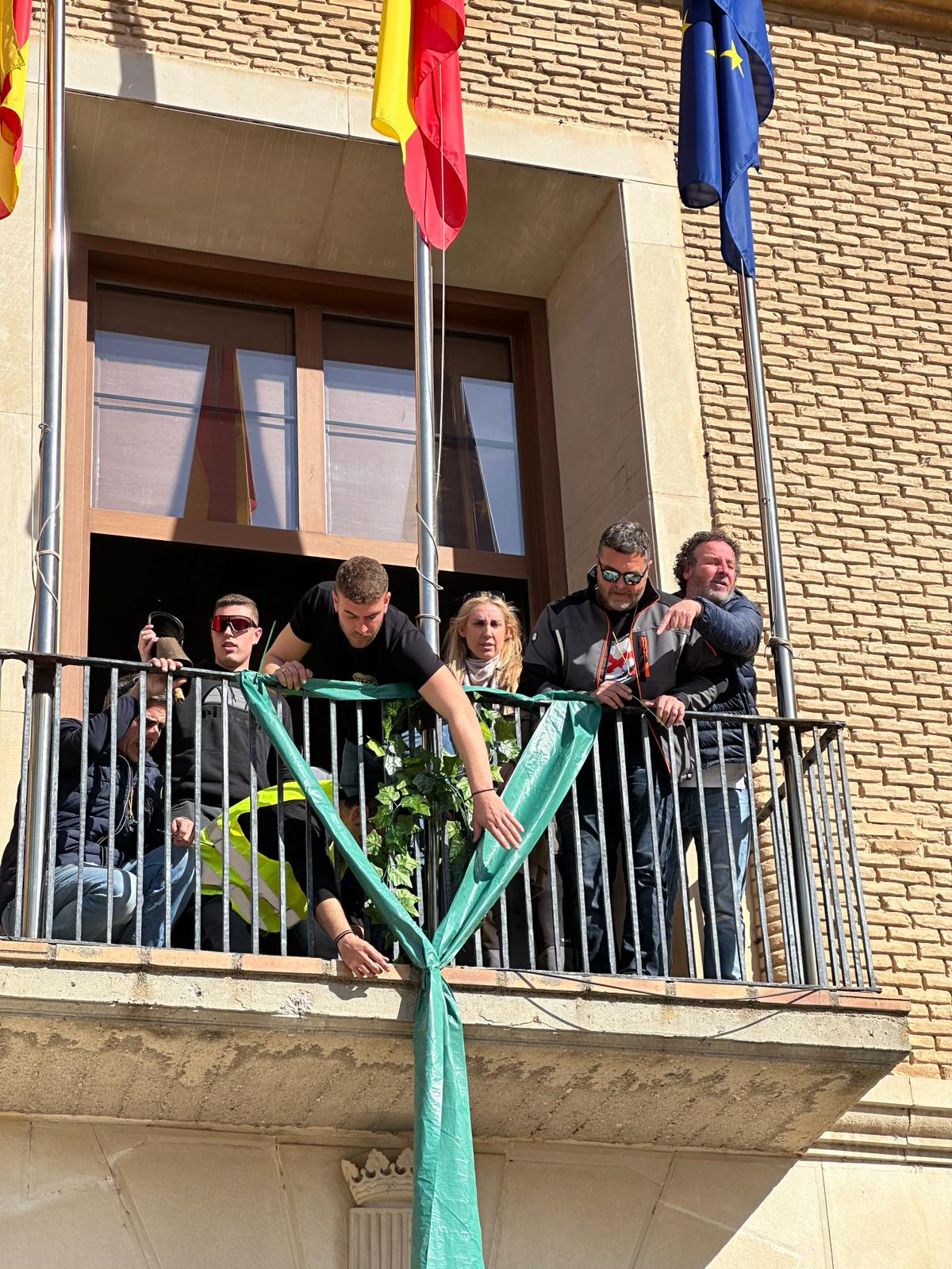 Concentración HEGA Ayuntamiento de Tamarite