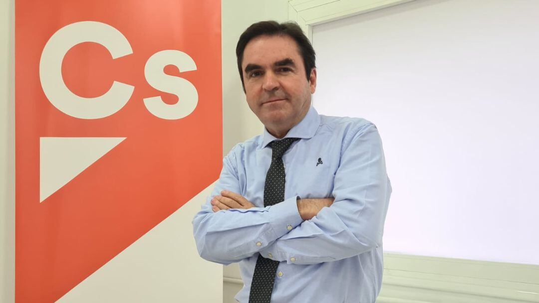 El coordinador provincial de Ciudadanos, Miguel Moreno.