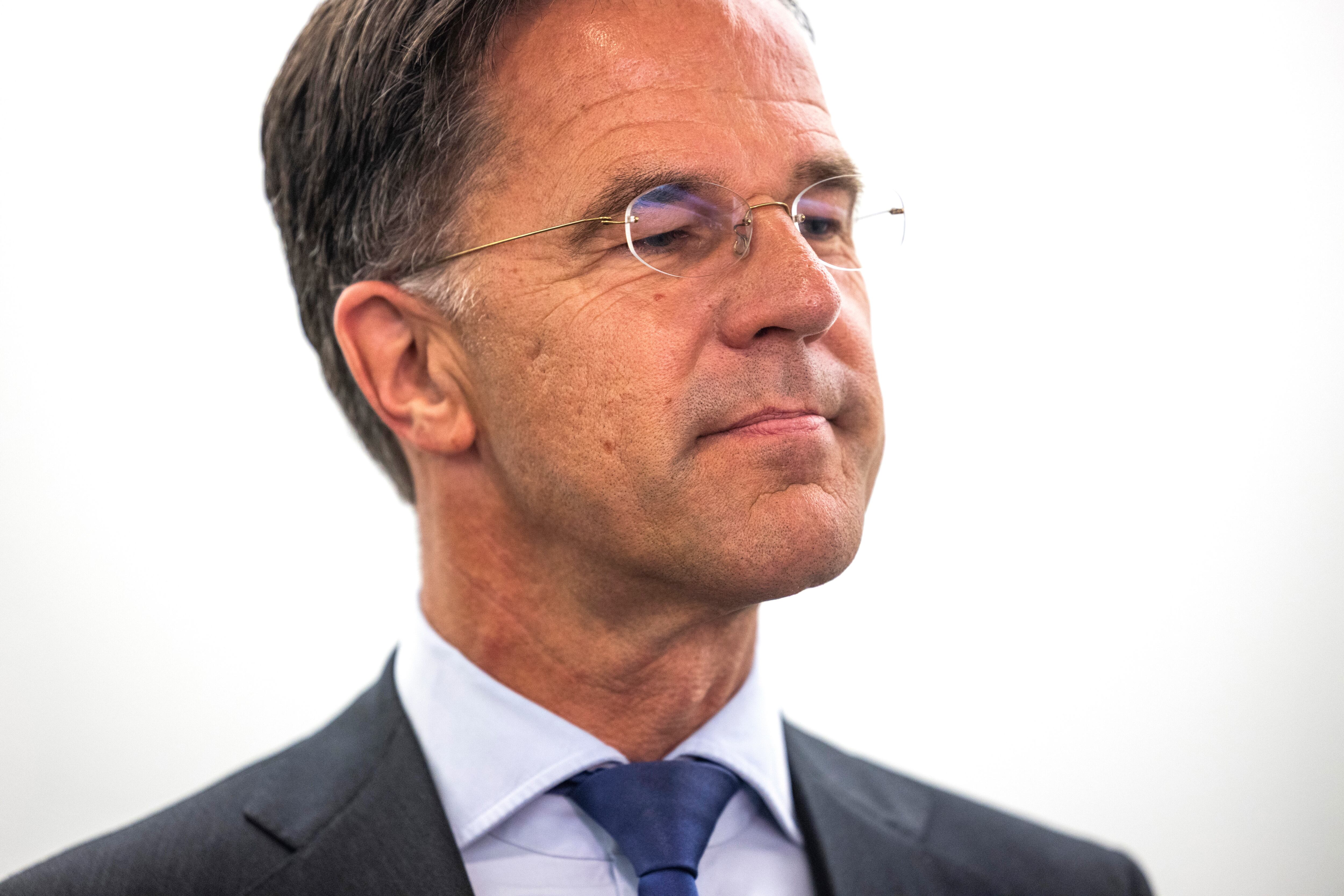 El secretario general de la OTAN, Mark Rutte. 