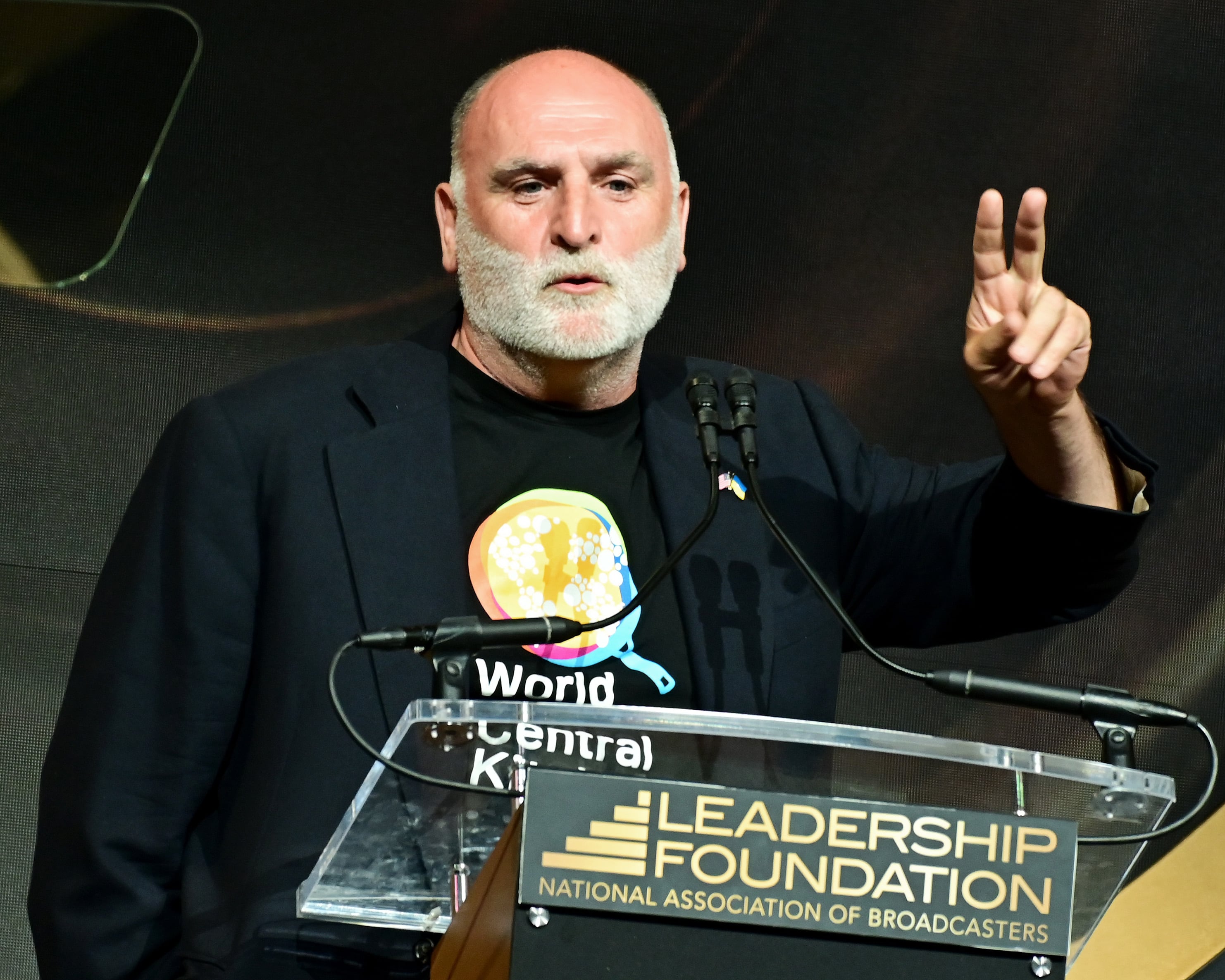 José Andrés, en la entrega de premios de la NAB Leadership Foundation, el pasado 7 de junio.