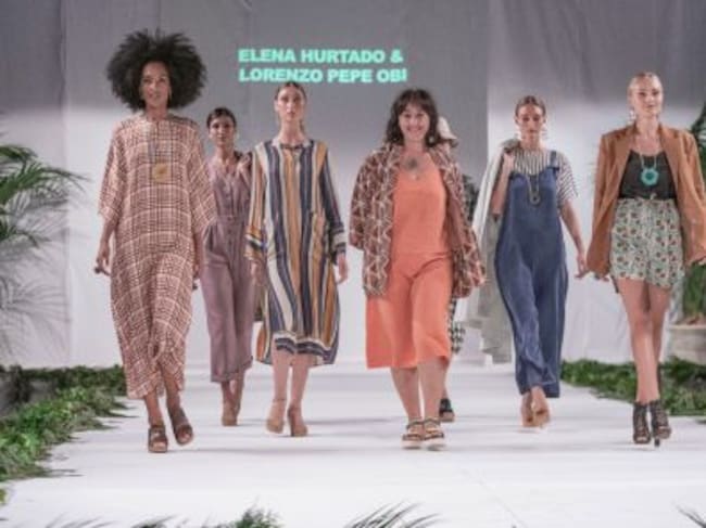 Un momento durante la pasarela