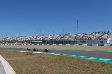 Imagen carrera en el Circuito de Jerez