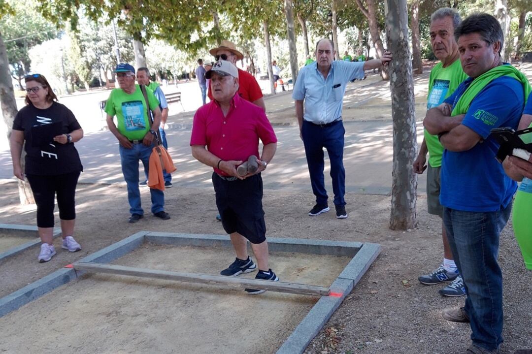 Competición Provincial de Juegos y Deportes Tradicionales que se celebró el 28 de julio en Motilla del Palancar. 
 