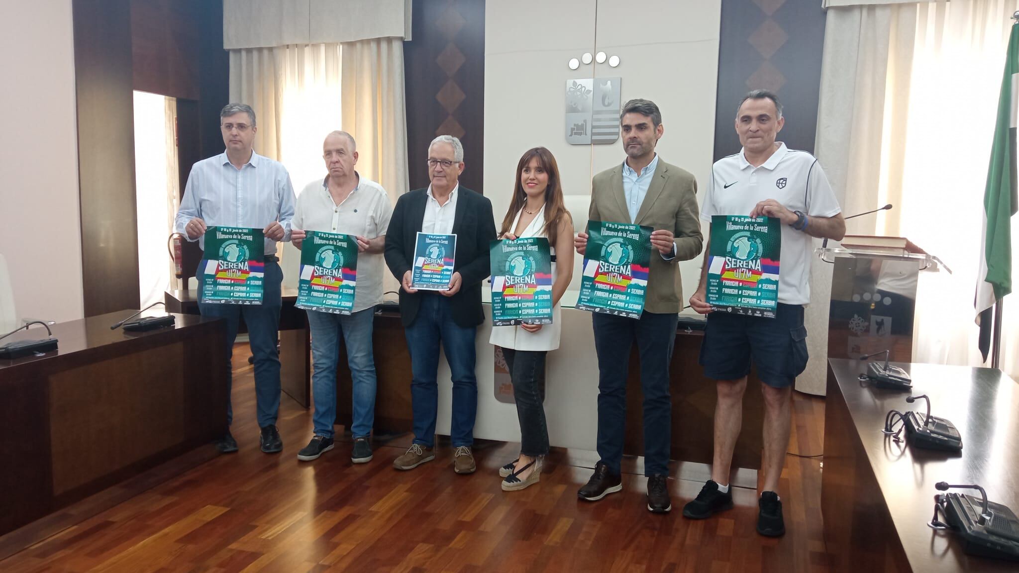 Presentación del Torneo Internacional de Baloncesto Serena